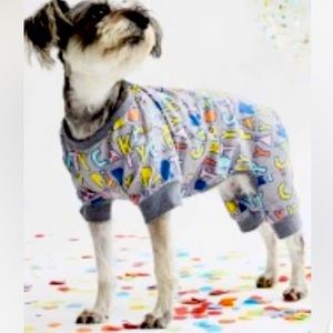 Hotel Doggy Celebrate Happy Birthday Onesie L (17-19”)